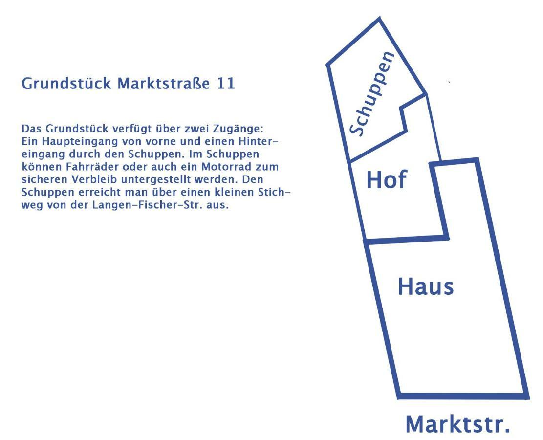 Ferienhaus Marktstrasse Tangermünde Exteriér fotografie